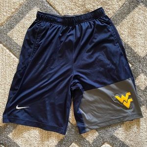 Nike West Virginia (WVU) Training Shorts